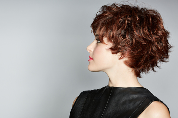 Easy Way to Cut Your Own Hair in a Curly Bob | Sheryl's Blog