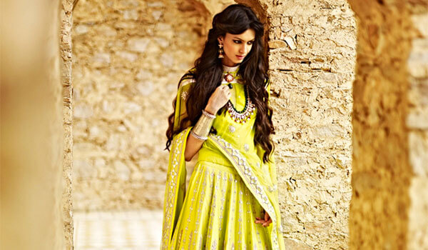 Haldi outfit outlet ideas