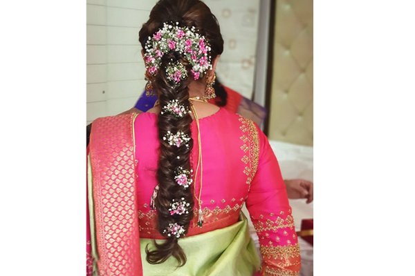 Beautiful Bridal Braids - Latest Indian Bridal Wedding Hairstyles Trends  (8) - StylesGap.com