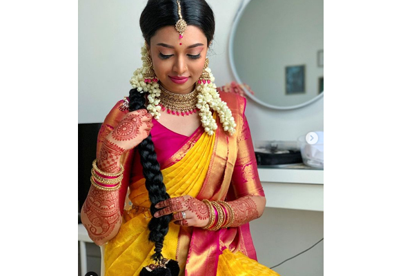 Top 40+ Gorgeous South Indian Wedding Bridal Hairstyles|Easy& cute wedding  hairstyle for girls | #Bun_Hairstyle  #weddingHairstyle#Traditional_Bun_Hairstyle Easy bun hairstyle for wedding  or party | Traditional Bun hairstyle for sarees | Bun trick... |