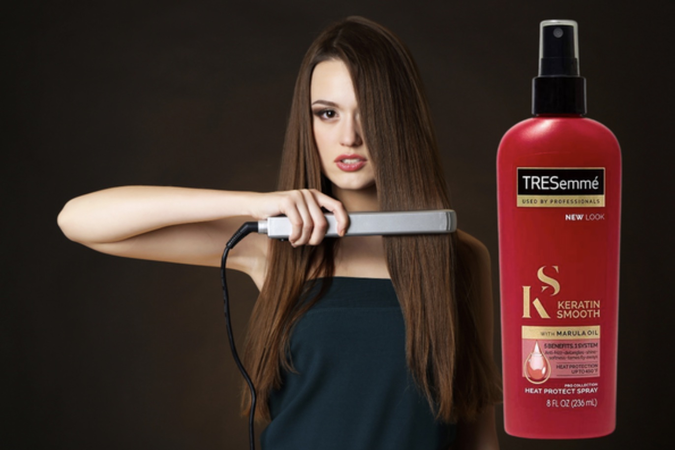 Tresemme Pro Collection Heat Protect Spray, Keratin Smooth - 8 fl oz