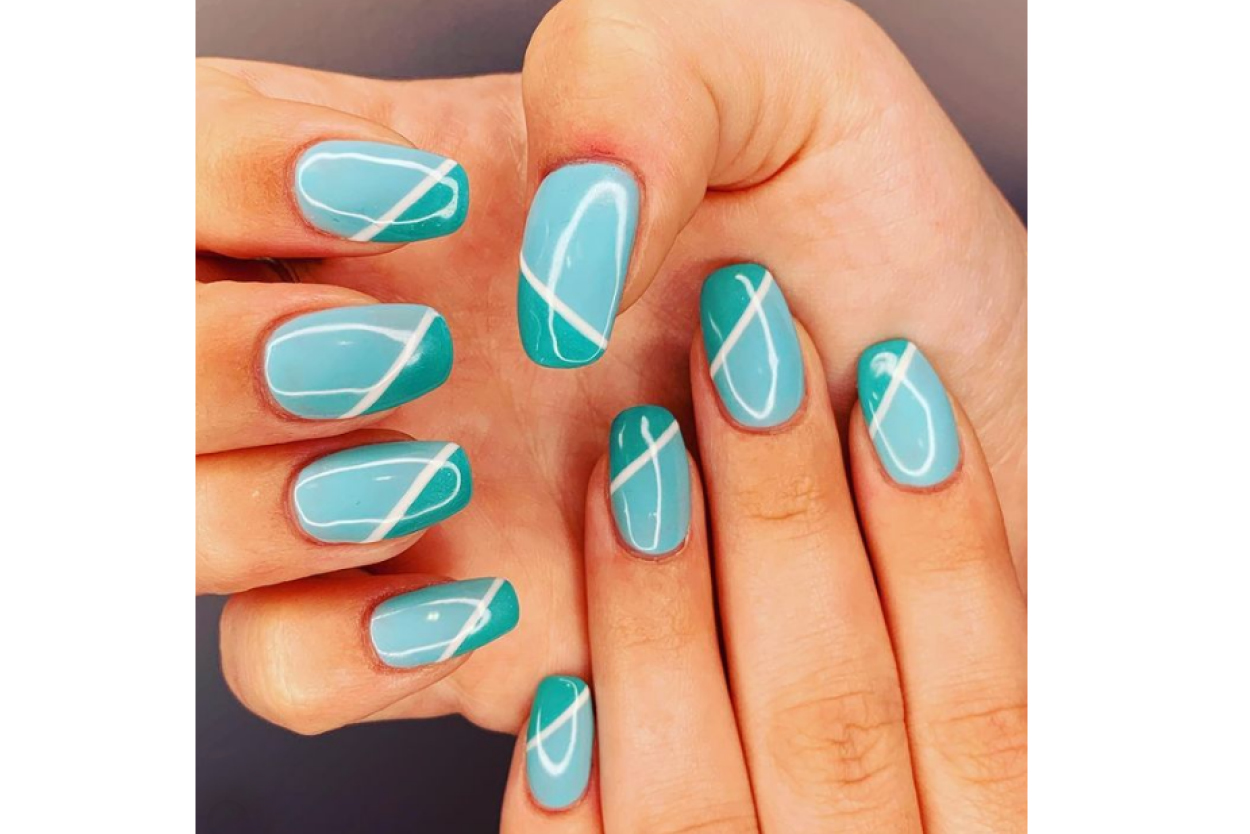 Stylish Belles — The Cutest Aqua Blue Nails Ideas | Stylish Belles