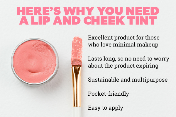 Our go-to lip and cheek tint
