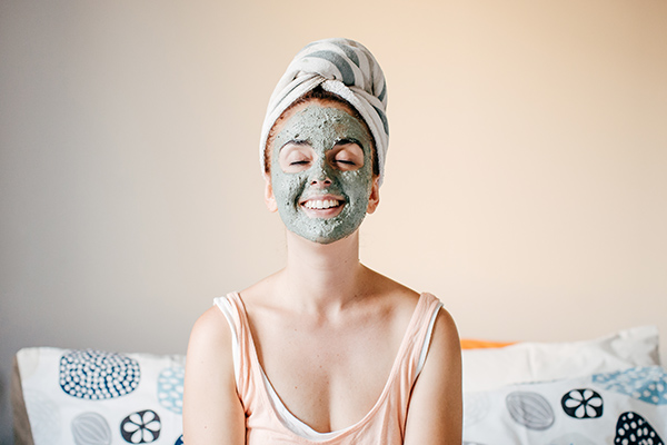 Use exfoliators and face masks sparingly