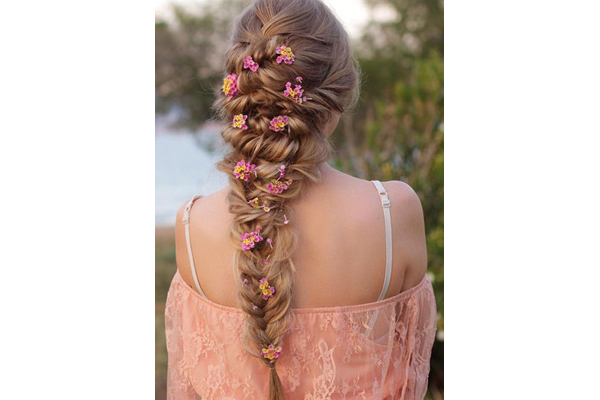 Waterfall Mermaid Braid Tutorial for Long Hair - Hair Romance
