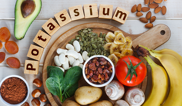 Potassium and hair health