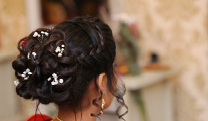 New easy bridal bun hairstyle for medium hair - Simple Craft Idea-hkpdtq2012.edu.vn