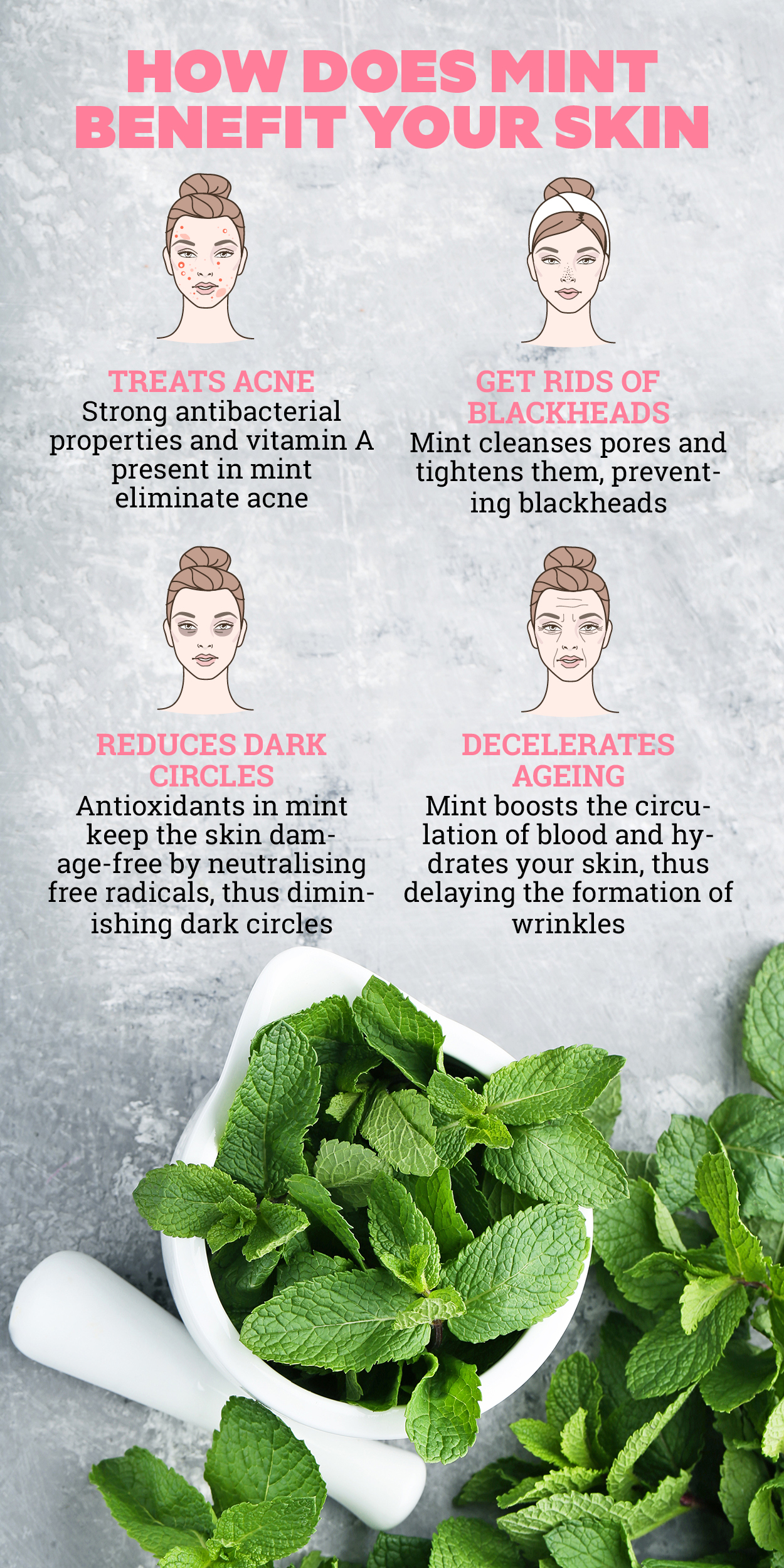 Add these 7 DIY mint face packs to your skin care routine for