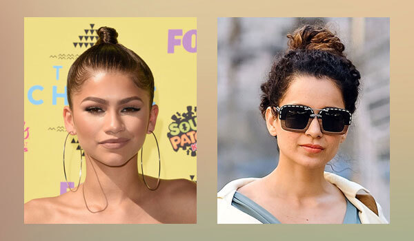 Top Knots and Fun Buns - Fun High Buns