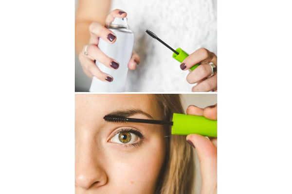 A hack to tame your eyebrows