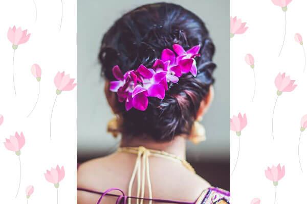 20 South Iindian bridal bun hairstyle to try for your wedding - Simple  Craft Idea