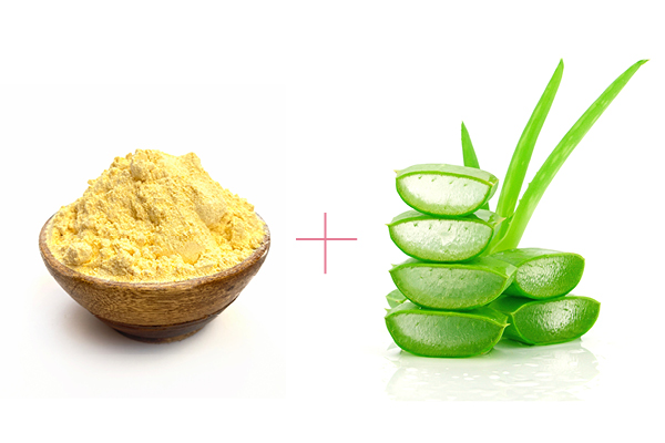 Gram flour deals for skin