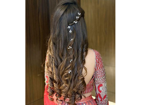 50 Indian Bridal Hairstyles for Lehenga Choli