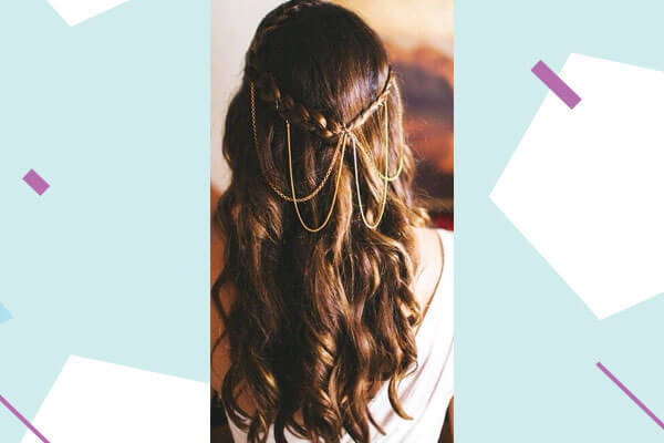 30+ Flawless Open Hairstyles For Your Wedding Functions! | Bride hairstyles,  Medium curly hair styles, Open hairstyles