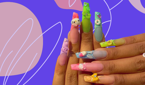 Candy nails are the sweetest nail art trend around 
