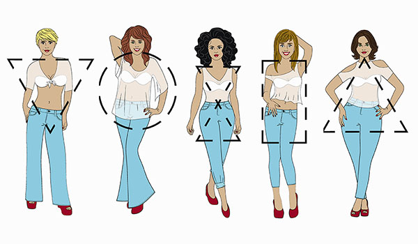 Rock those denim pants with these styling tips for your body type