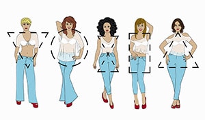 Rock those denim pants with these styling tips for your body type