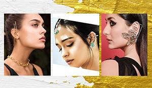 Jewel up your ears with these statement cuffs  