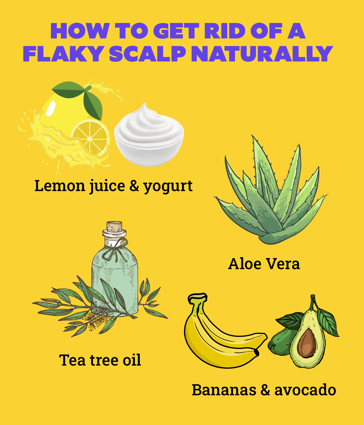 Got A Flaky Scalp? Here's How To Get Rid of It!