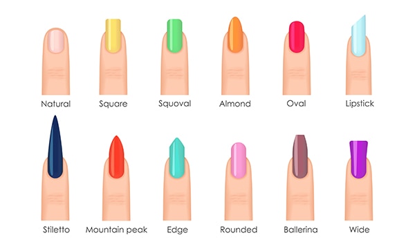 The Ultimate Guide to 12 Different Nail Shapes