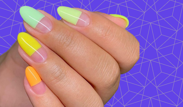 Half-dipped nails are the latest manicure trend dominating Instagram 