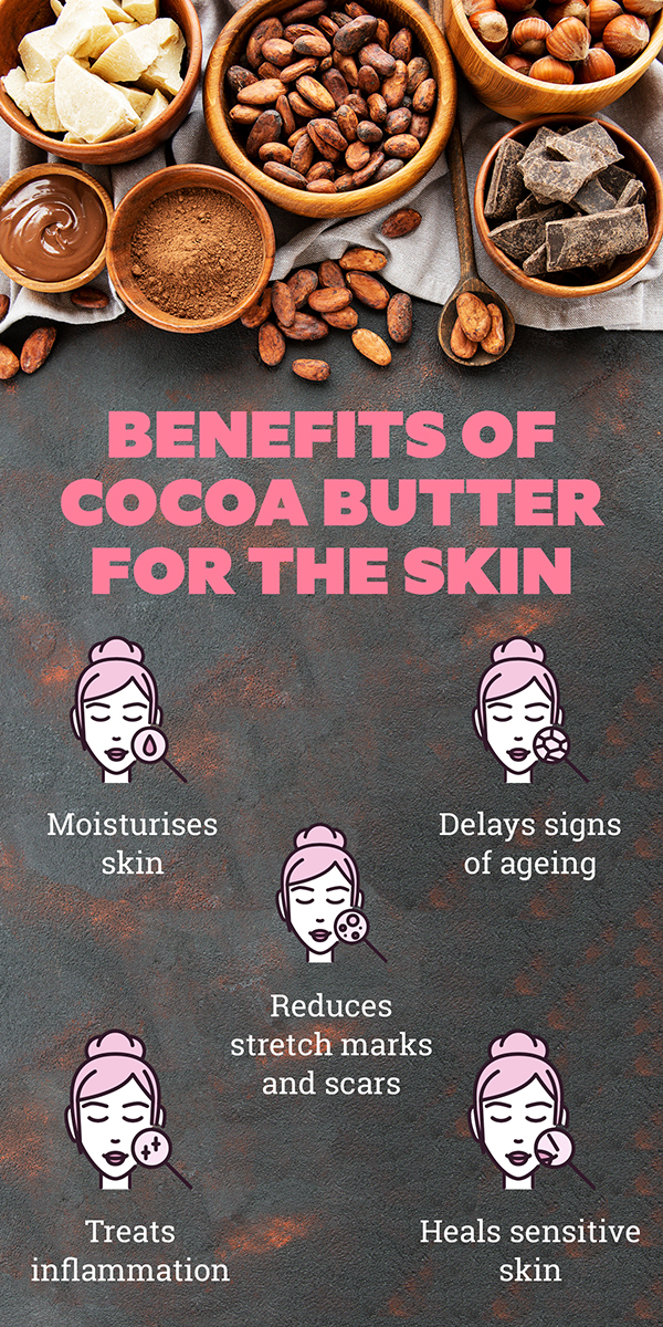 Sweeten your skin care with cocoa butter!