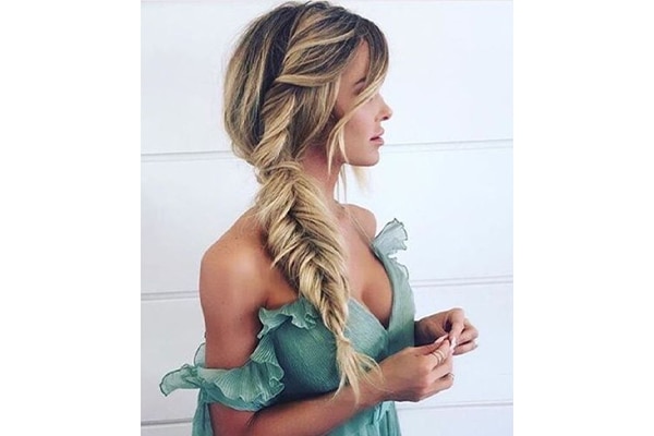 Side-swept and wavy