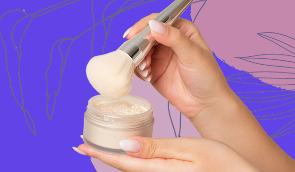 How to apply setting powder