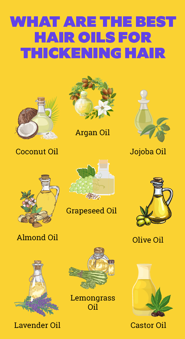 Oils that deals help hair growth