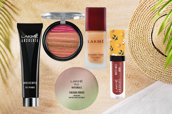 A 5-step makeup routine for a day at the beach