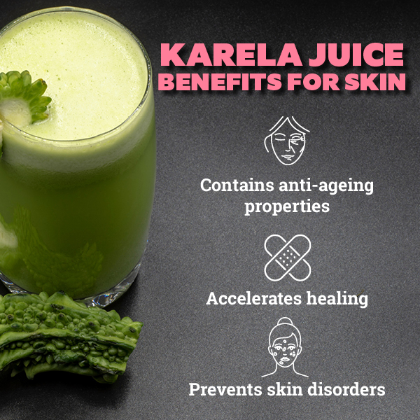 Karela juice for outlet skin