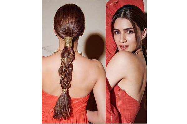 Kriti Sanon Experiments With Hairstyles That Every Bridesmaid Can Recreate  – ShaadiWish