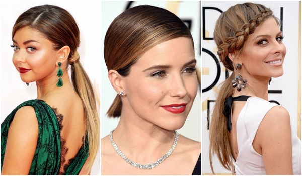 Low ponytails don’t have to be boring, here’s proof