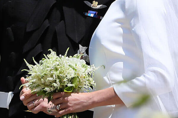 Meghan&rsquo;s wedding bouquet