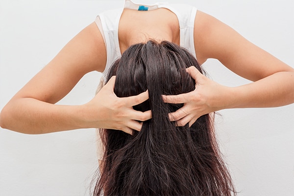 Massage your scalp every night