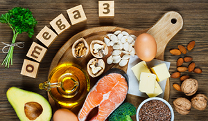 Omega-3 fatty acid rich foods for healthy skin, hair and body