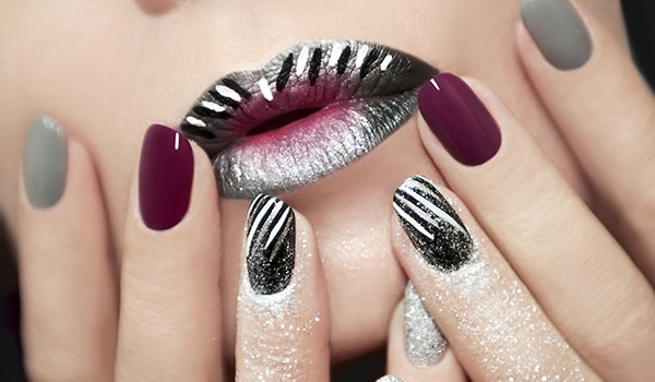 Nail art designs for women with round nails