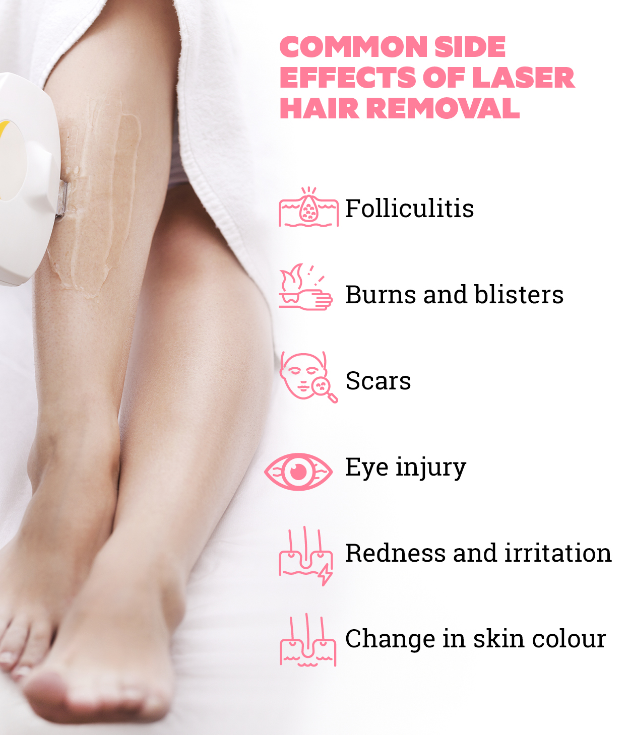 Side Effects of Laser Hair Removal According to A Dermatologist