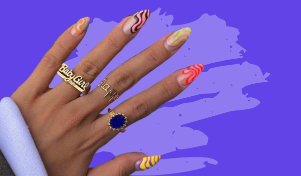 Squiggly French Tips: The latest update to the classic manicure has us obsessed 