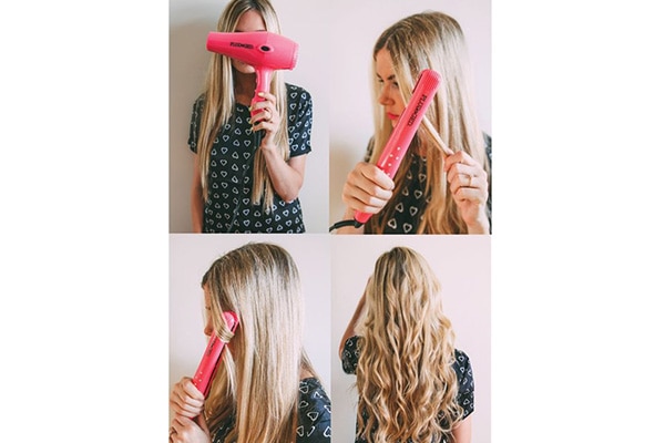 How to Get Waves from Braids & a Flat Iron - Babes In Hairland