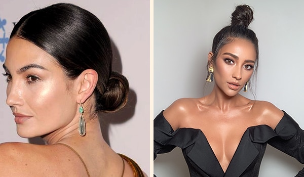 Super chic hairdos for days your hair is greasy AF! Celeb Edition