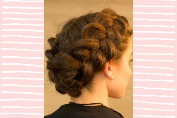 6. Messy Braided Pig-Tails