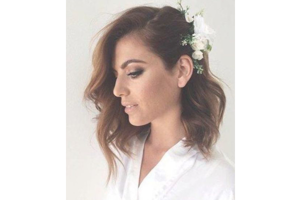 Wedding hairstyles for short hair 2