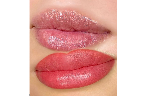 Want bigger, more defined lips without the filler? Why not try a lip tattoo