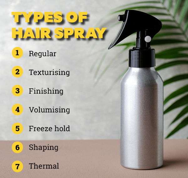 using hair spray instead of spray starch