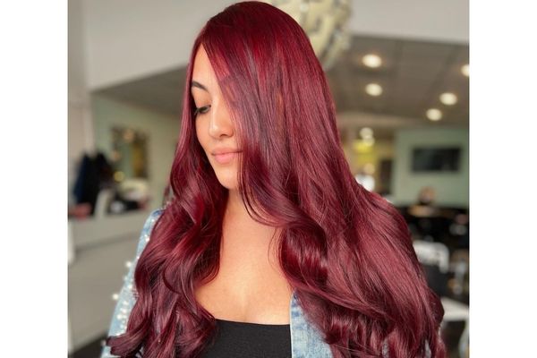 Ways to Rock Burgundy Hair Colour