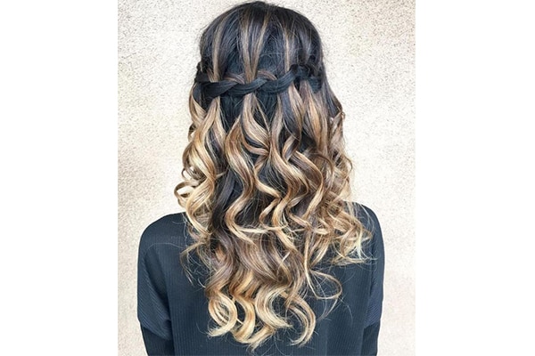 A step-by-step guide to ace a waterfall braid —