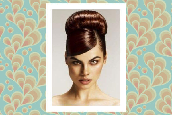 The accessorised top knot