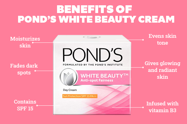 6 benefits of using the Ponds White Beauty Cream every day