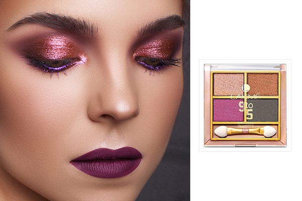 How to wear berry-hued makeup this season